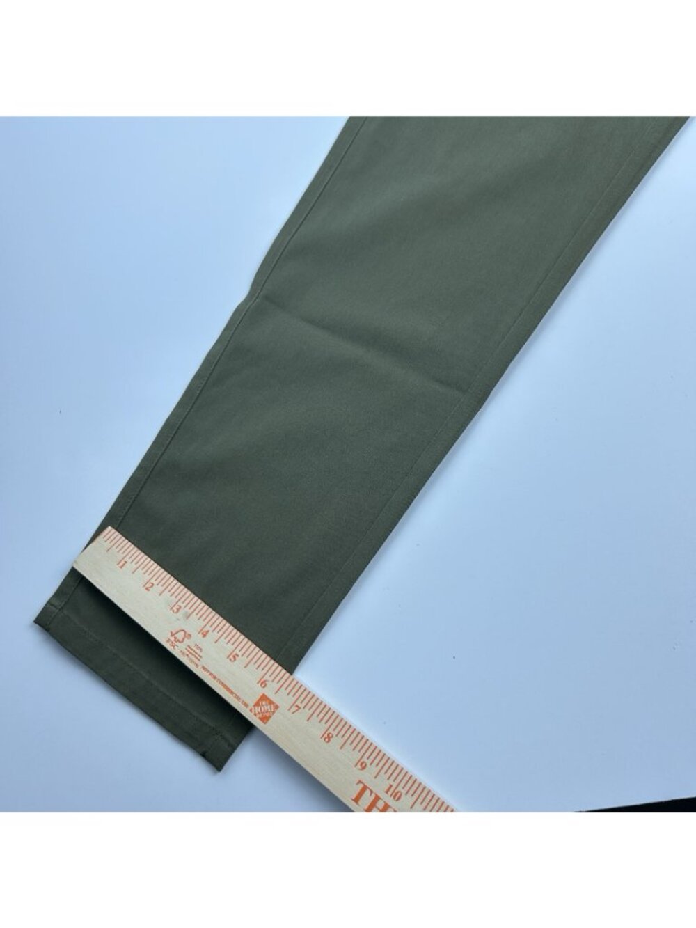 New Men’s Everlane Performance Chino Straight Olive green Pants size 29 x 28 NWT - Picture 7 of 11